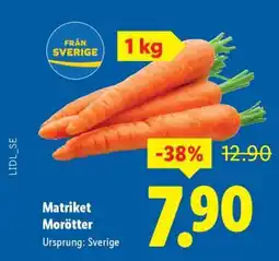 Lidl Matriket Morötter erbjuda