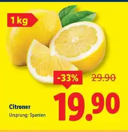 Lidl Citroner erbjuda