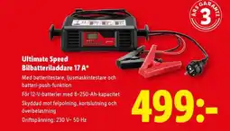 Lidl Ultimate Speed Bilbatteriladdare 17 A erbjuda