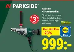 Lidl PARKSIDE Kärnborrmaskin erbjuda