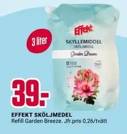 ÖoB EFFEKT SKÖLJMEDEL erbjuda
