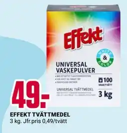 ÖoB EFFEKT TVÄTTMEDEL erbjuda