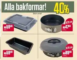 ÖoB Alla bakformar! erbjuda