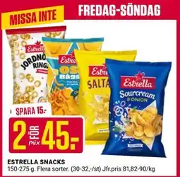 ÖoB ESTRELLA SNACKS erbjuda