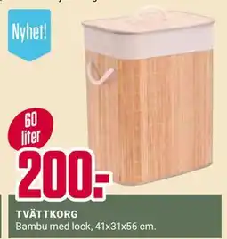 ÖoB TVÄTTKORG erbjuda