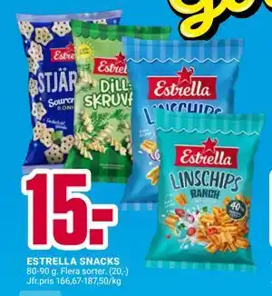 ÖoB ESTRELLA SNACKS erbjuda