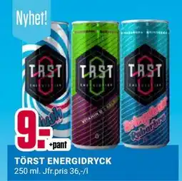 ÖoB TÖRST ENERGIDRYCK erbjuda