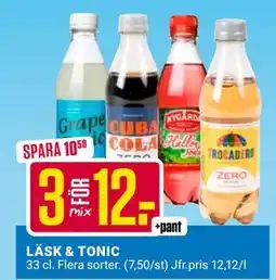 ÖoB LÄSK & TONIC erbjuda