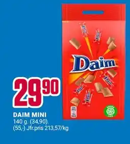 ÖoB DAIM MINI erbjuda