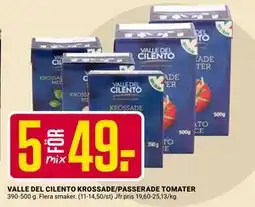 ÖoB VALLE DEL CILENTO KROSSADE/PASSERADE TOMATER erbjuda