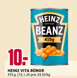 ÖoB HEINZ VITA BÖNOR erbjuda