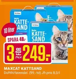 ÖoB MAXCAT KATTSAND erbjuda