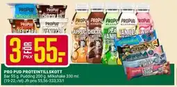 ÖoB PRO PUD PROTEINTILLSKOTT erbjuda