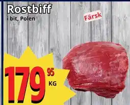 Supergrossen Rostbiff erbjuda