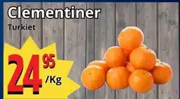 Supergrossen Clementiner erbjuda