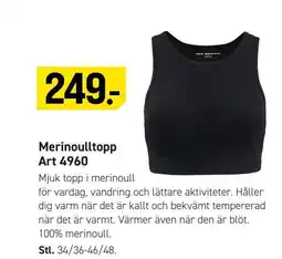 Engelsons Merinoulltopp Art 4960 erbjuda