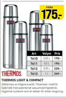 Engelsons Thermos Light & compact erbjuda