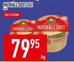 Matdax Arla Hushållsost 26% erbjuda