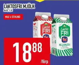Matdax Arla Laktosfri mjölk erbjuda