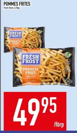Matdax Fresh Frost Pommes frites erbjuda