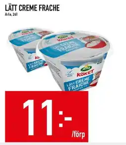 Matdax Arla Lätt creme frache erbjuda