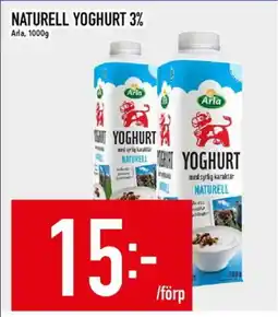 Matdax Arla Naturell yoghurt 3% erbjuda
