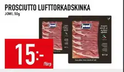 Matdax Jomi Prosciutto lufttorkadskinka erbjuda