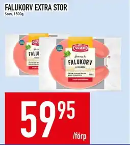 Matdax Scan Falukorv extra stor erbjuda