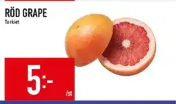 Matdax Röd grape erbjuda
