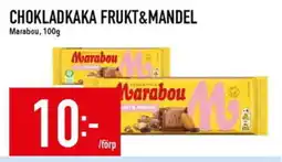 Matdax Marabou Chokladkaka Frukt&mandel erbjuda