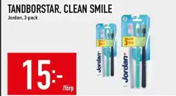 Matdax Jordan Tandborstar, clean smile erbjuda