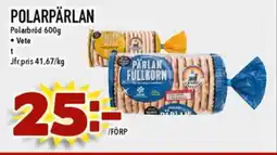 Matdax Polarbröd Polarpärlan erbjuda