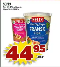 Matdax Felix Soppa erbjuda