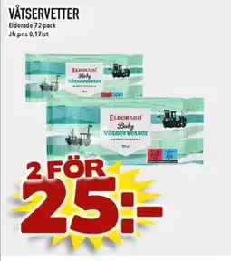 Matdax ELDORADO Våtservetter erbjuda