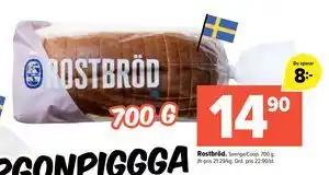 Coop Extra Rostbröd erbjuda