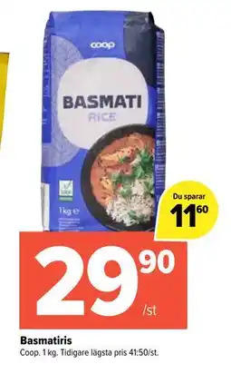 Coop Extra Basmatiris erbjuda