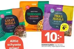 Coop Extra Asiatiskt kryddmix erbjuda