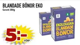 Din Mat Garant Blandade Bönor eko erbjuda