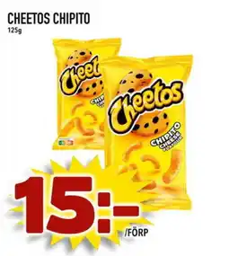 Din Mat Cheetos chipito erbjuda