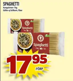 Din Mat Kungsörnen Spaghetti erbjuda
