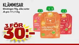 Din Mat Minstingen Klämmisar erbjuda