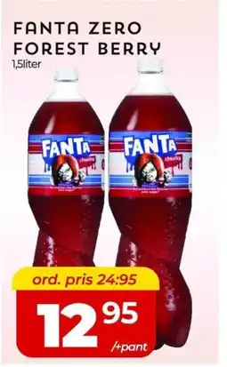 Matrix Butikerna FANTA zero forest berry erbjuda