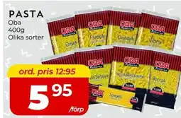 Matrix Butikerna OBA Pasta erbjuda