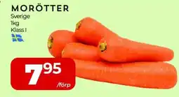 Matrix Butikerna Morötter erbjuda