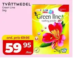Matrix Butikerna Green Line Tvättmedel erbjuda