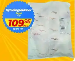 Matrix Butikerna Kycklingklubbor erbjuda