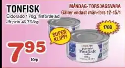 Nya Pulsen Eldorado Tonfisk erbjuda