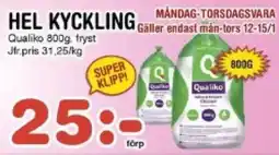Nya Pulsen Qualiko Hel kyckling erbjuda