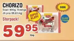 Nya Pulsen Scan Chorizo erbjuda