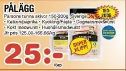 Nya Pulsen Pärsons Pålägg erbjuda